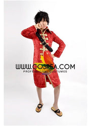 Cosrea K-O One Piece Film Z Luffy Cosplay Costume