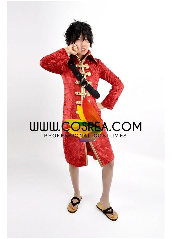 Cosrea K-O One Piece Film Z Luffy Cosplay Costume