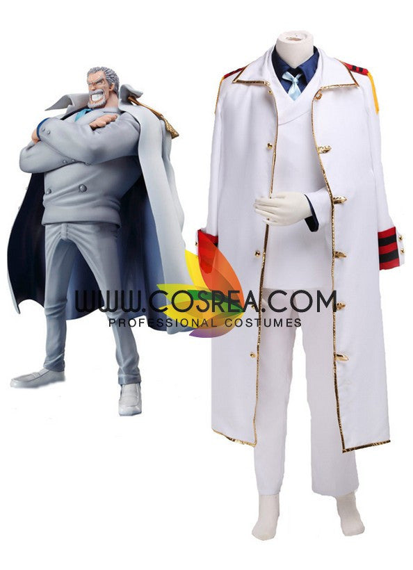 Cosrea K-O One Piece Monkey Garp Cosplay Costume