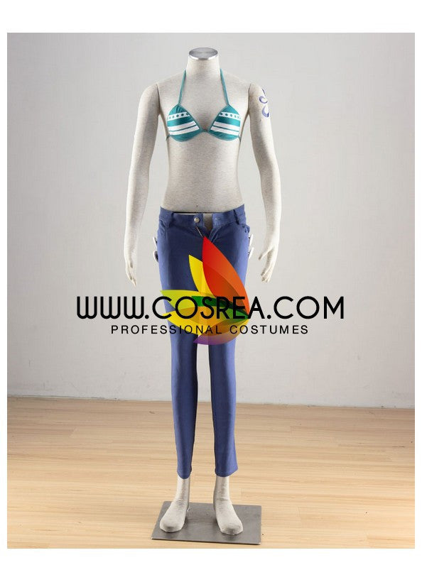 Cosrea K-O One Piece Nami 2 Years Later Cosplay Costume