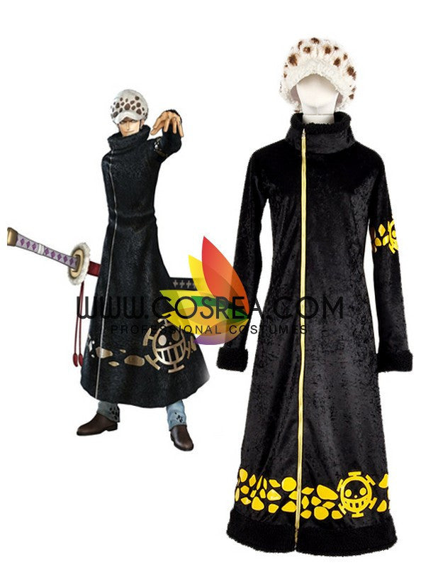 Cosrea K-O One Piece Trafalgar D Two Years Later Cosplay Costume