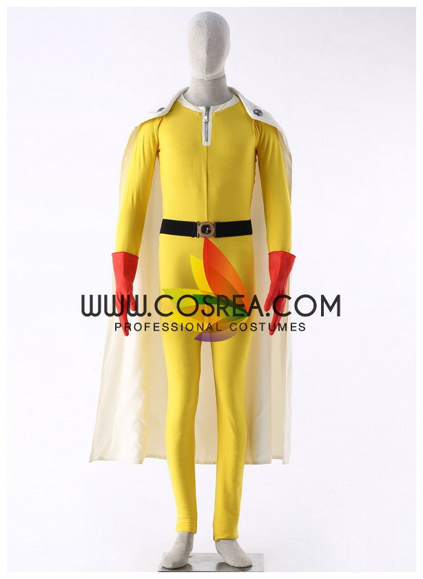 Cosrea K-O One Punch Man Saitama Cosplay Costume