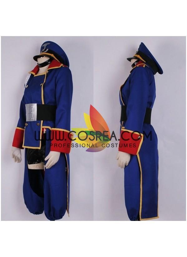 Cosrea K-O Sheryl Macross Frontier Navy Blue Uniform Cosplay Costume