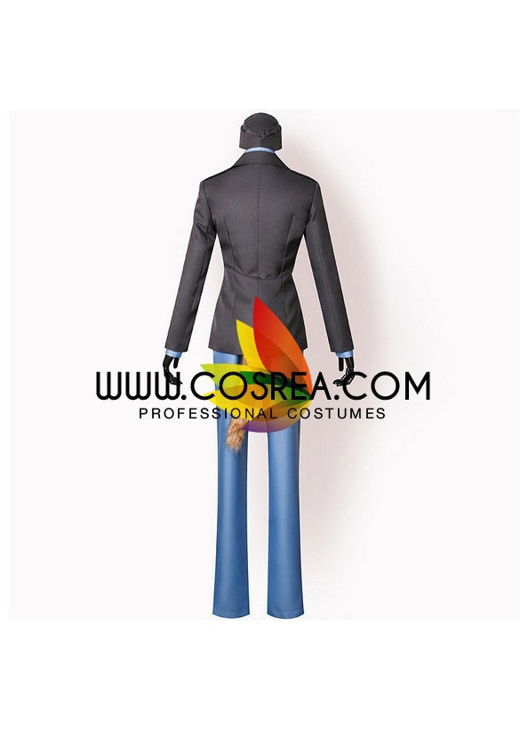 Cosrea K-O Strike Witches Warutrud Krupinski Cosplay Costume