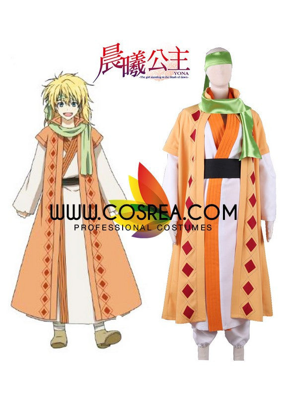 Cosrea K-O Yona of the Dawn Zeno Cosplay Costume