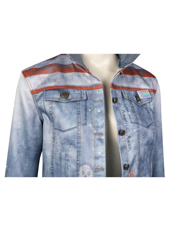 Cosrea Marvel Universe America Chavez Doctor Strange in the Multiverse of Madness Jacket Cosplay Costume