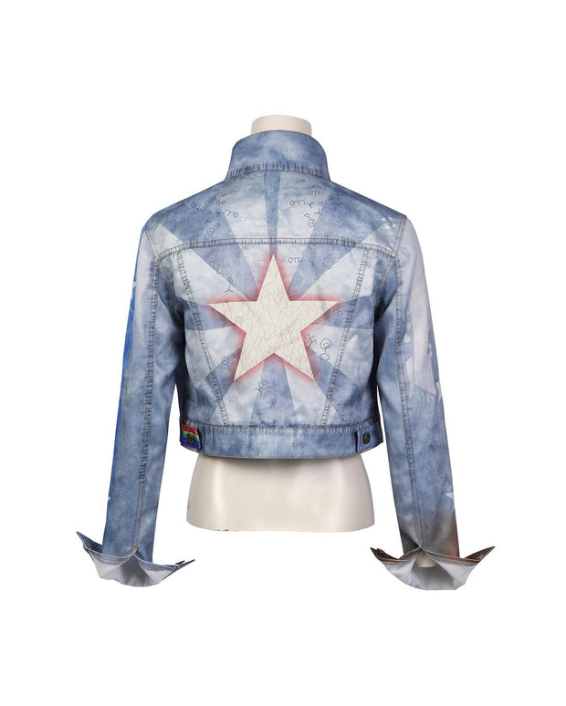 Cosrea Marvel Universe America Chavez Doctor Strange in the Multiverse of Madness Jacket Cosplay Costume
