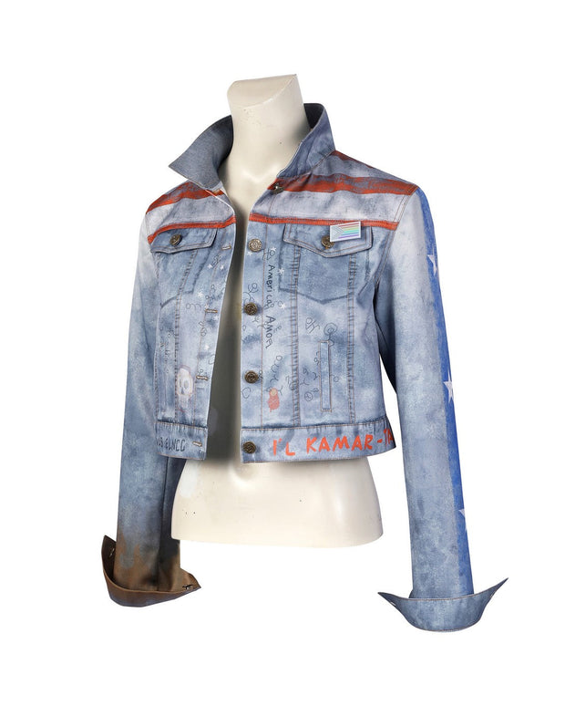 Cosrea Marvel Universe America Chavez Doctor Strange in the Multiverse of Madness Jacket Cosplay Costume