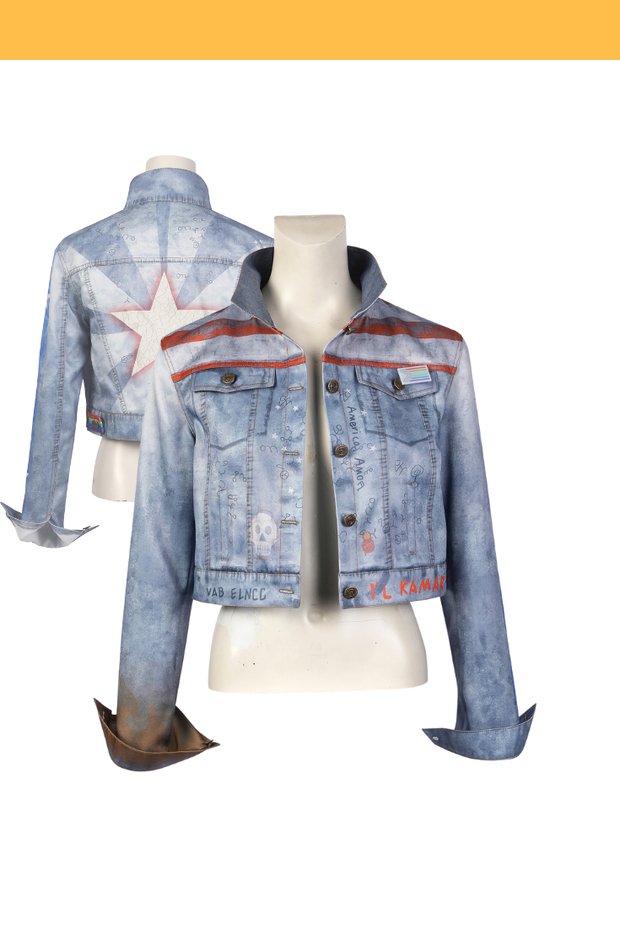 Cosrea Marvel Universe America Chavez Doctor Strange in the Multiverse of Madness Jacket Cosplay Costume
