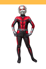Cosrea Marvel Universe Antman 2 Kids Size Digital Printed Cosplay Costume