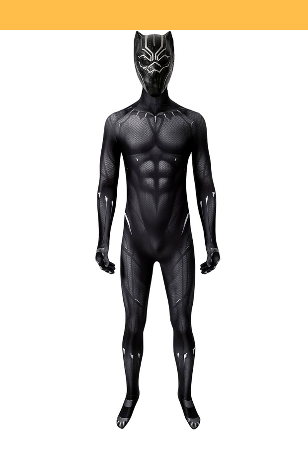 Cosrea Marvel Universe Black Panther Digital Printed Cosplay Costume