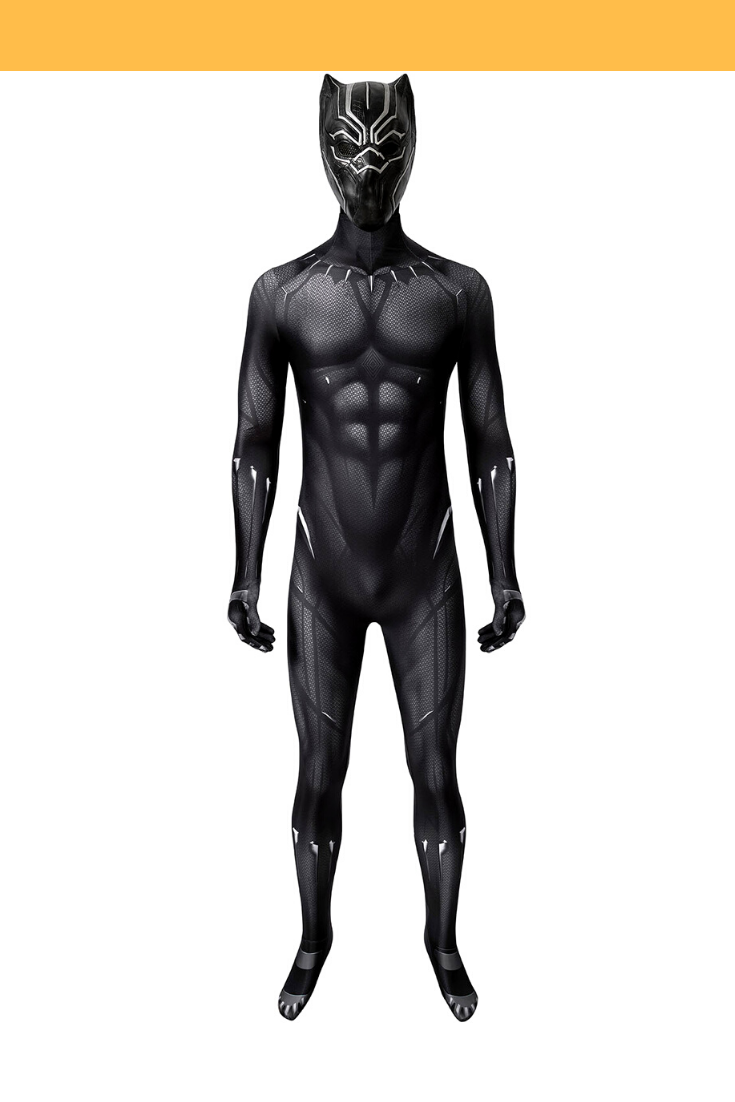 Cosrea Marvel Universe Black Panther Digital Printed Cosplay Costume