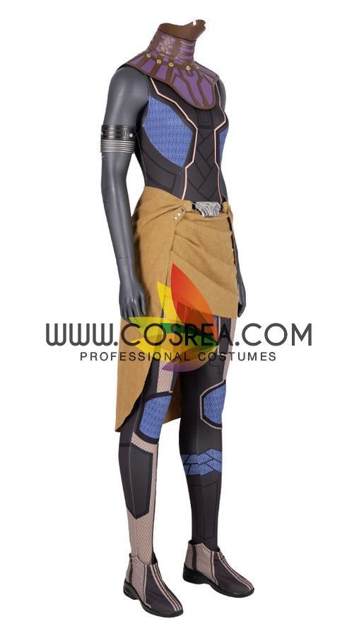 Cosrea Marvel Universe Black Panther Shuri Digital Printed Cosplay Costume