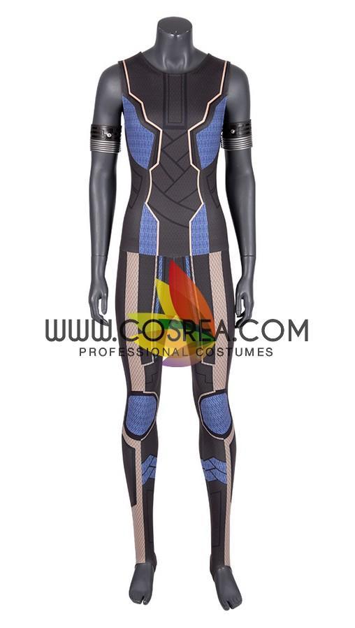 Cosrea Marvel Universe Black Panther Shuri Digital Printed Cosplay Costume