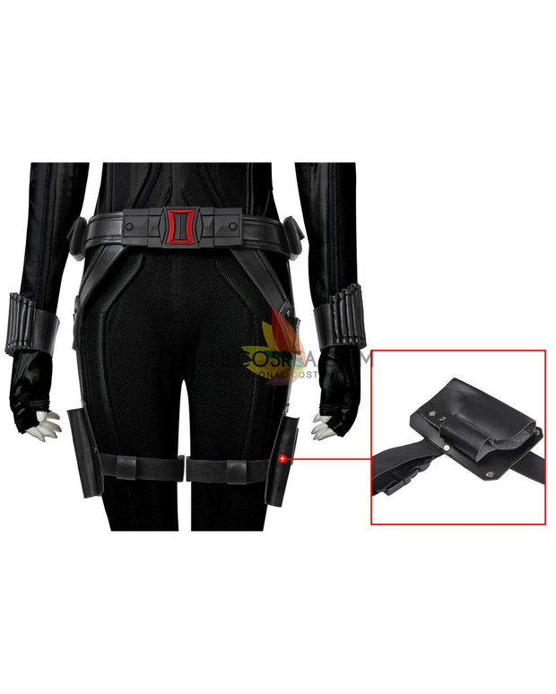 Cosrea Marvel Universe Black Widow 2021 Movie Stealth Black Cosplay Costume