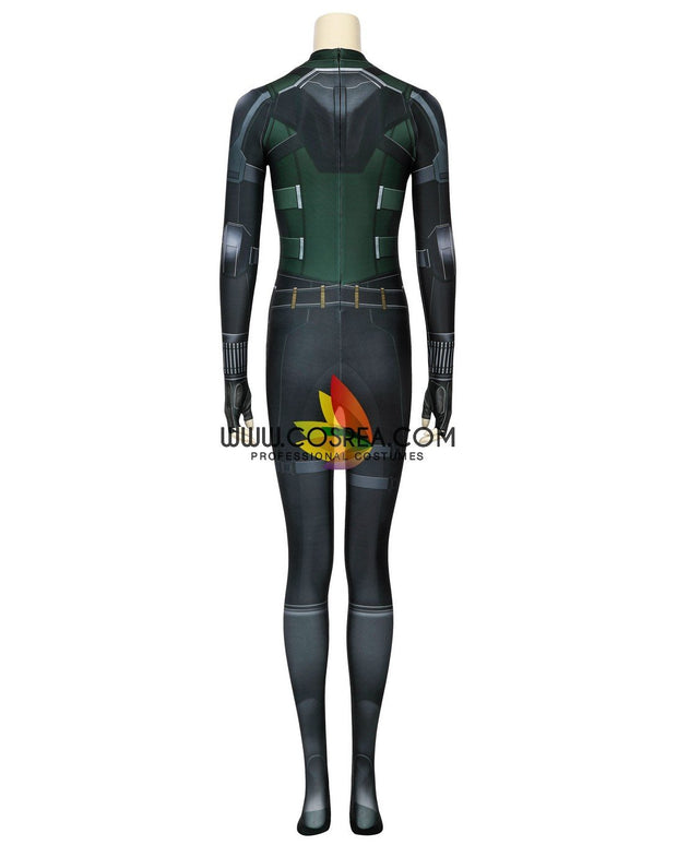 Cosrea Marvel Universe Black Widow 2021 Movie Stealth Green Version Digital Printed Bodysuit