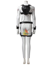 Cosrea Marvel Universe Black Widow 2021 Movie White Complete Cosplay Costume