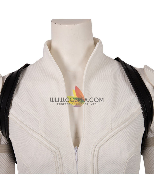 Cosrea Marvel Universe Black Widow 2021 Movie White Cosplay Costume