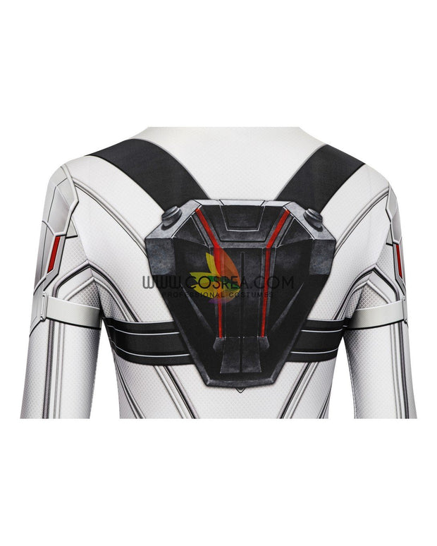 Cosrea Marvel Universe Black Widow 2021 Movie White Digital Printed Cosplay Costume