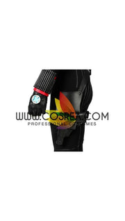 Cosrea Marvel Universe Black Widow Avengers Endgame PU Leather Cosplay Costume