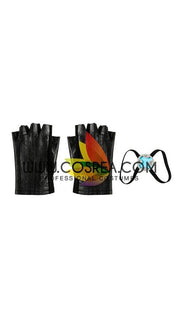 Cosrea Marvel Universe Black Widow Avengers Endgame PU Leather Cosplay Costume