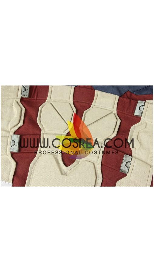 Cosrea Marvel Universe Captain America Avengers Endgame Steel Blue Cosplay Costume