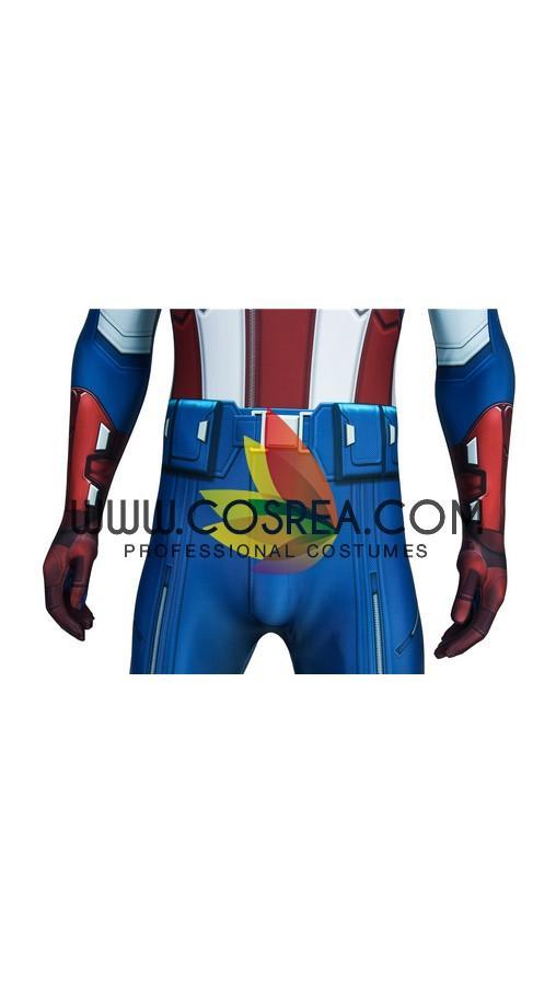 Cosrea Marvel Universe Captain America Digital Printed Cosplay Costume