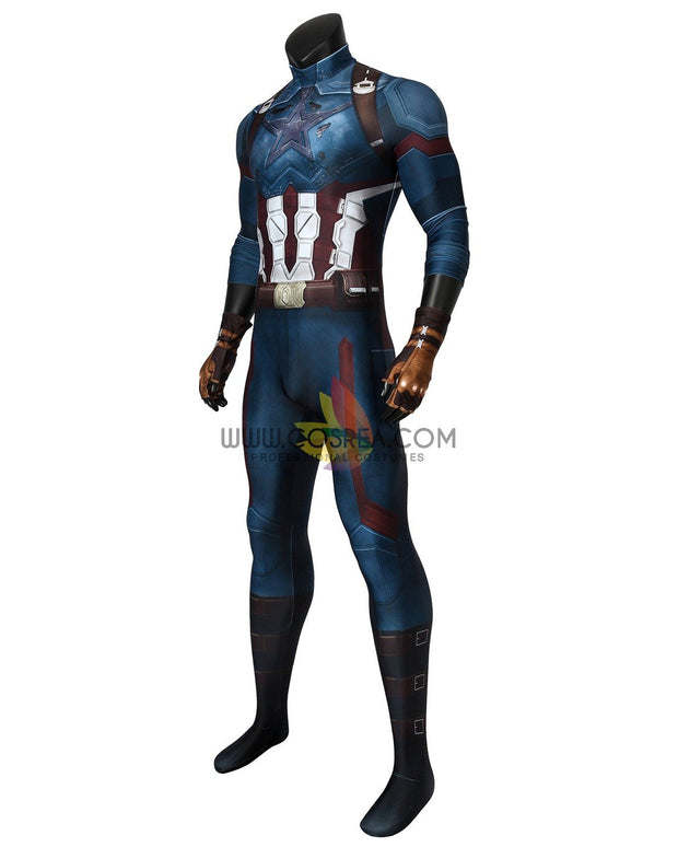 Cosrea Marvel Universe Captain America Infinity War Digital Printed Cosplay Costume