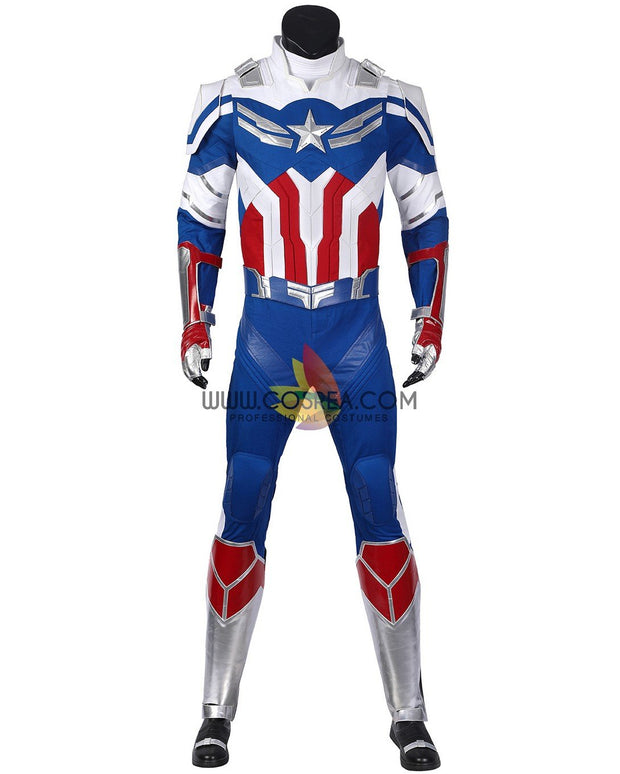 Cosrea Marvel Universe Captain America The Falcon And Winter Soldier Cosplay Costume