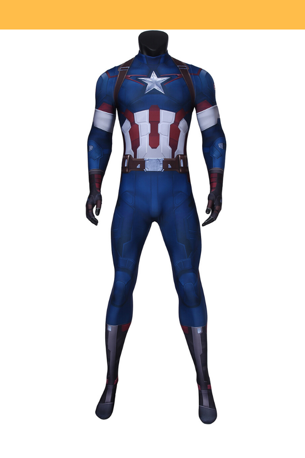 Cosrea Marvel Universe Captain America Ultron Digital Printed Cosplay Costume
