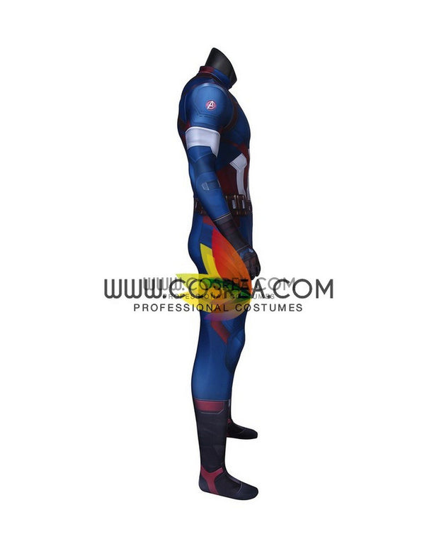 Cosrea Marvel Universe Captain America Ultron Digital Printed Cosplay Costume