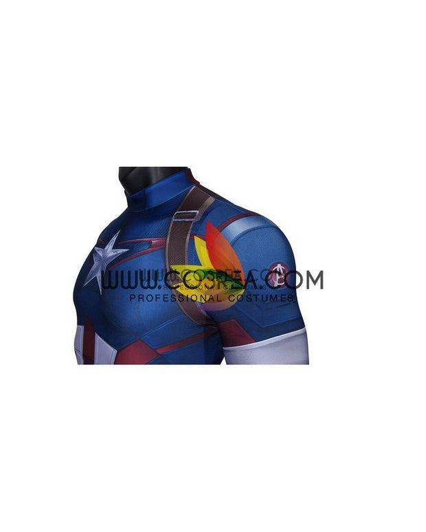 Cosrea Marvel Universe Captain America Ultron Digital Printed Cosplay Costume