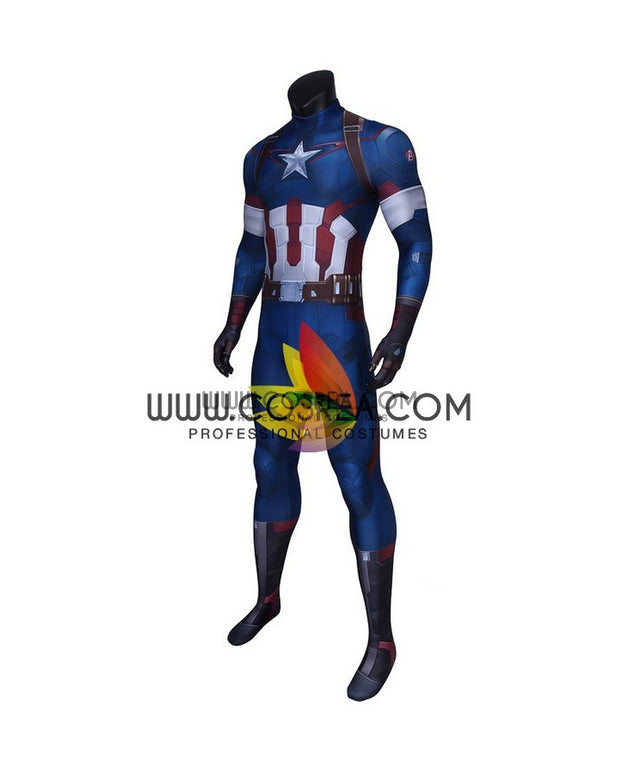 Cosrea Marvel Universe Captain America Ultron Digital Printed Cosplay Costume