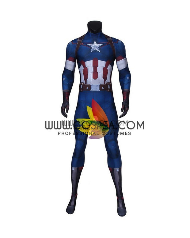 Cosrea Marvel Universe Captain America Ultron Digital Printed Cosplay Costume