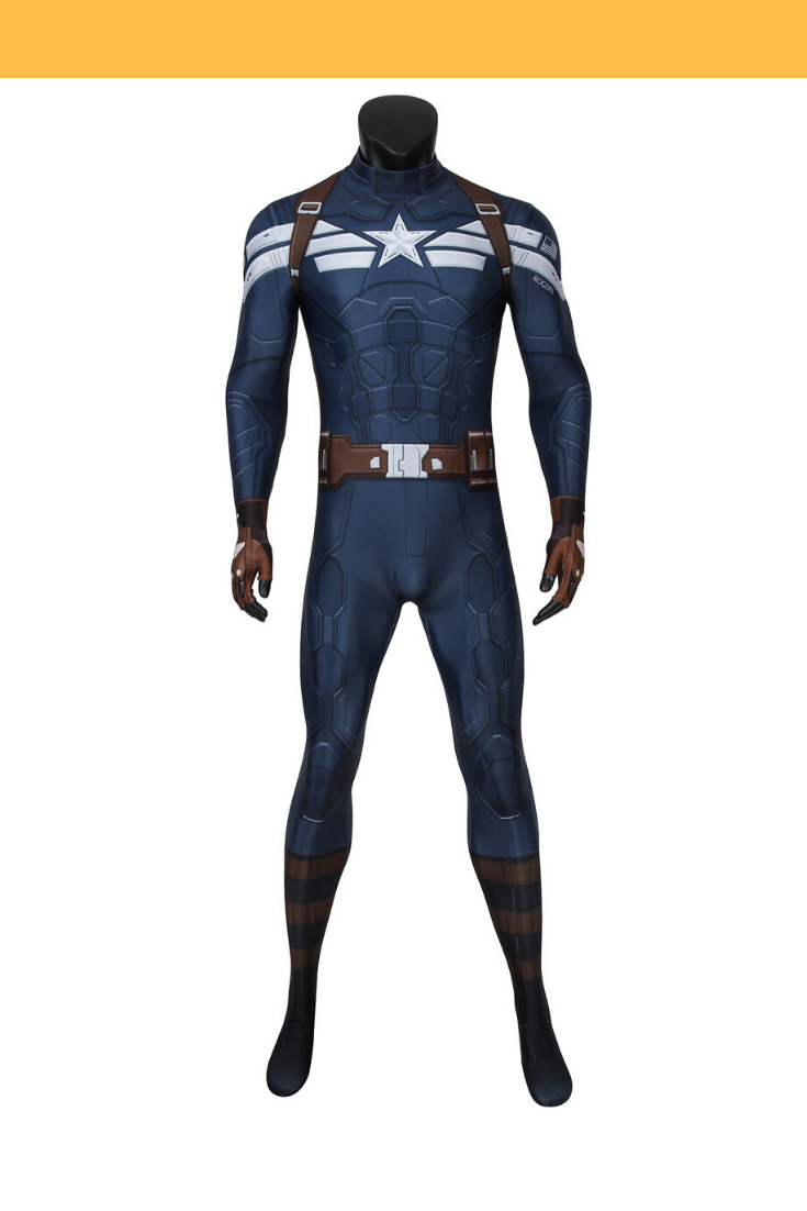 Cosrea Marvel Universe Captain America Winter Soldier Digital Printed Cosplay Costume