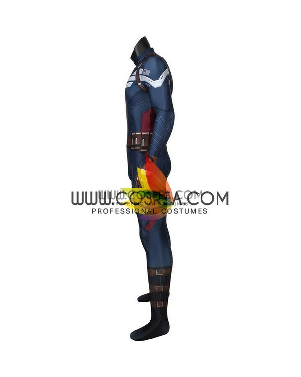 Cosrea Marvel Universe Captain America Winter Soldier Digital Printed Cosplay Costume