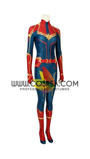 Cosrea Marvel Universe Captain Marvel Digital Printed Cosplay Costume