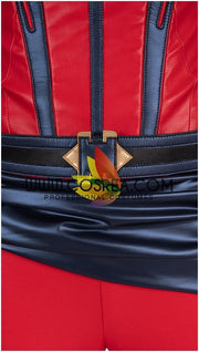 Cosrea Marvel Universe Captain Marvel Infinity War Metallic Blue Cosplay Costume