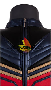 Cosrea Marvel Universe Captain Marvel Infinity War Metallic Blue Cosplay Costume