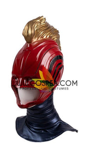 Cosrea Marvel Universe Captain Marvel Infinity War Metallic Blue Cosplay Costume