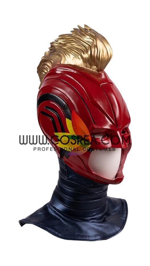 Cosrea Marvel Universe Captain Marvel Infinity War Metallic Blue Cosplay Costume