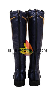 Cosrea Marvel Universe Captain Marvel Infinity War Metallic Blue Cosplay Costume