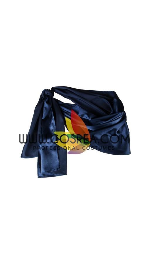 Cosrea Marvel Universe Captain Marvel Infinity War Metallic Blue PU Leather Cosplay Costume