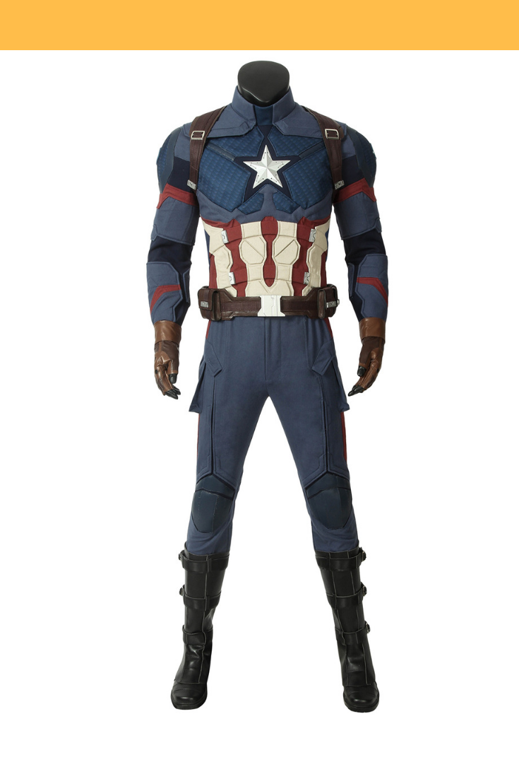 Cosrea Marvel Universe Costume Only Captain America Avengers Endgame Cosplay Costume