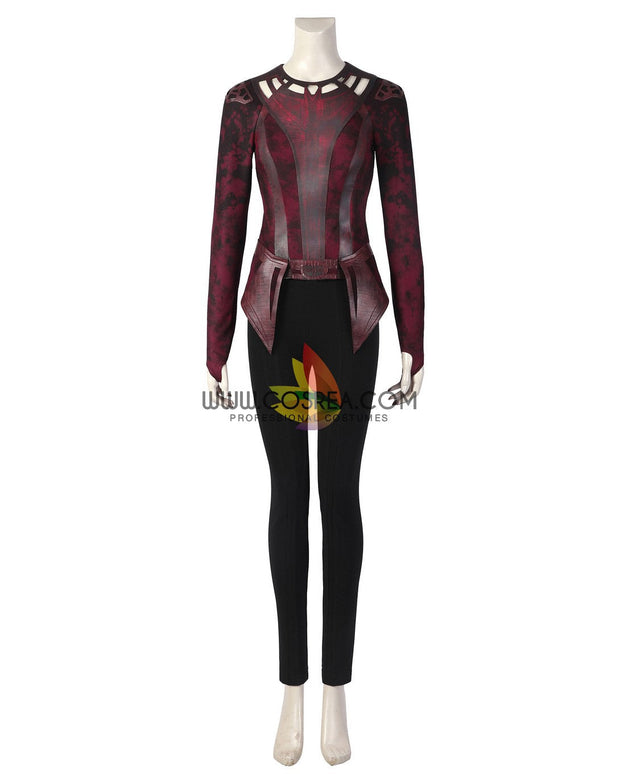 Cosrea Marvel Universe Dark Scarlet Witch Doctor Strange in the Multiverse of Madness Cosplay Costume