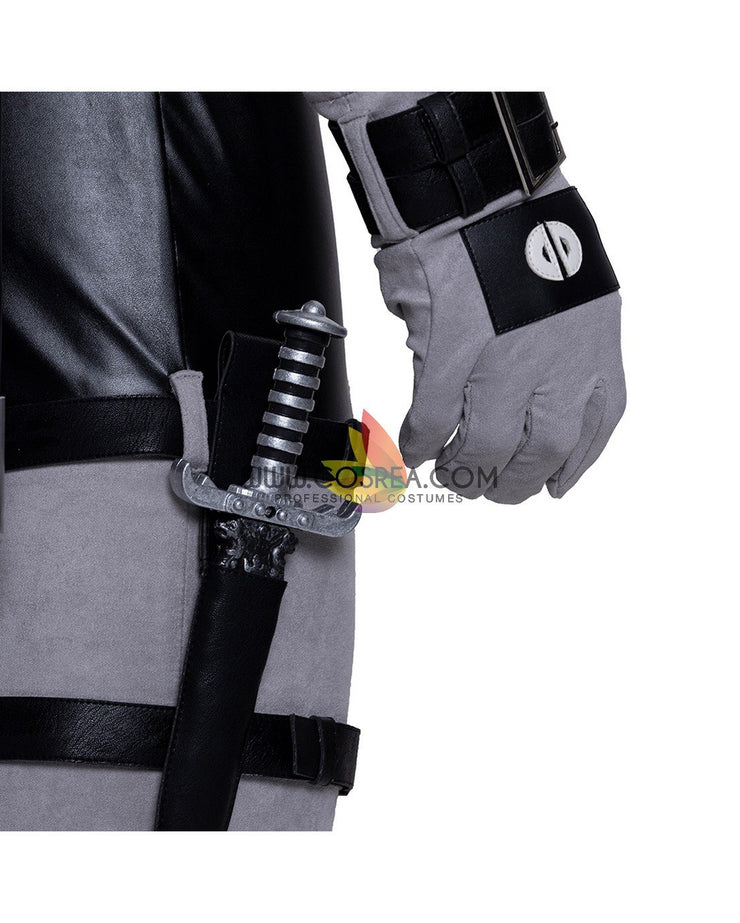 Cosrea Marvel Universe Deadpool Grey X-Force Cosplay Costume