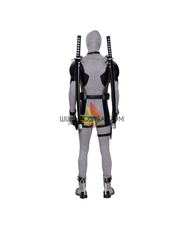 Cosrea Marvel Universe Deadpool Grey X-Force Cosplay Costume