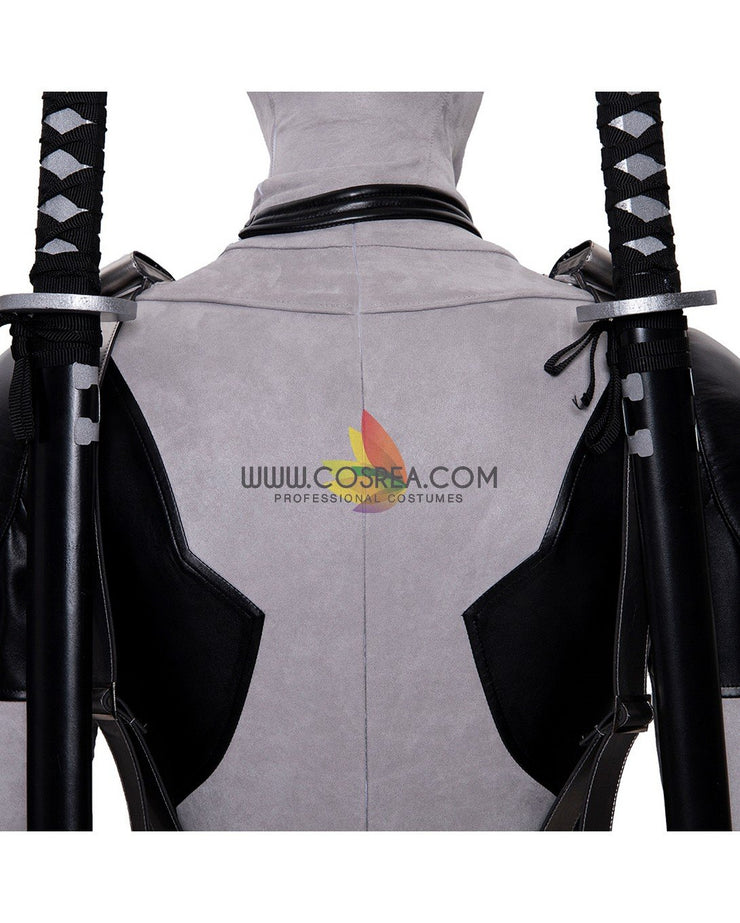 Cosrea Marvel Universe Deadpool Grey X-Force Cosplay Costume