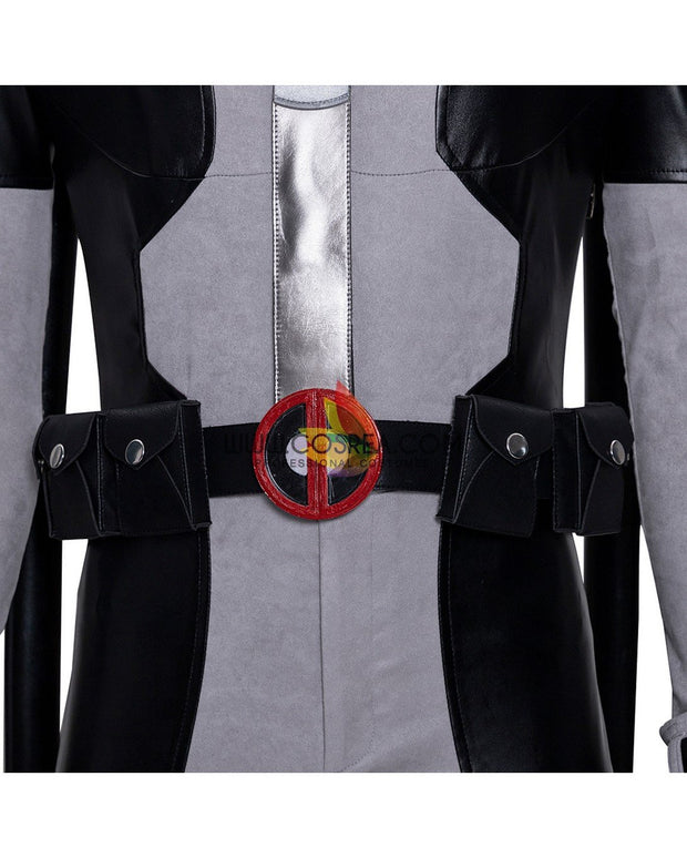 Cosrea Marvel Universe Deadpool Grey X-Force Cosplay Costume