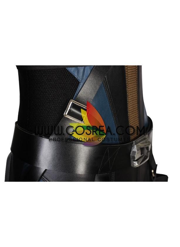 Cosrea Marvel Universe Domino Movie Version Cosplay Costume